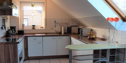Monteurwohnung - Bettwäsche: Bettwäsche inklusive - PLZ 58638 (Deutschland) - voll ausgestattete Küche - Große Wohnung mit 3 Schlafzimmern, Bad/Dusche, Küche 