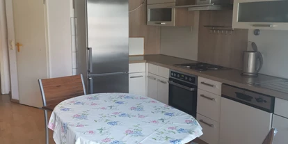 Monteurwohnung - Hund erlaubt - Kelheim - Küche Appartement mit 1 Schlafzimmer und Terrasse - Gästehaus Edith 