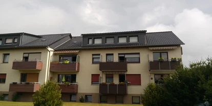 Monteurwohnung - Kaffeemaschine - Hameln Wehrbergen - Rückansicht, Wohnung im Dachgeschoss - Hameln Wehrbergen