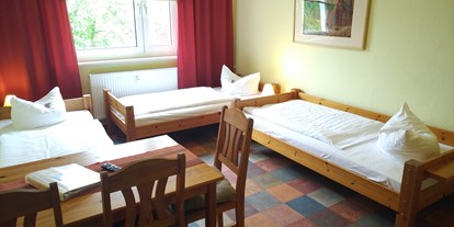 Monteurwohnung - Zimmertyp: Mehrbettzimmer - Stäbelow - 3-Bettzimmer - HOSTEL & Apartment im "Haus der Horizonte"