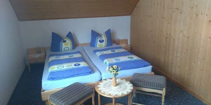 Monteurwohnung - Zimmertyp: Doppelzimmer - Scheibe-Alsbach - Schlafzimmer Obergeschoss  - Ferienhaus_sonnenschein 