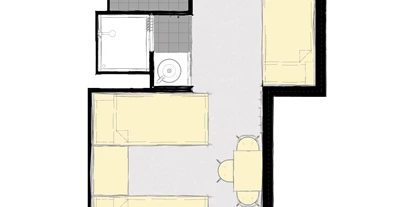 Monteurwohnung - Küche: eigene Küche - Drei Bett Zimmer  - Kai Debner
