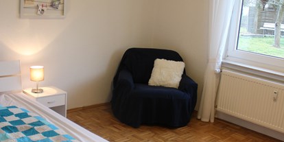 Monteurwohnung - Kühlschrank - Homberg (Efze) - Schlafzimmer 2 - Monteurunterkunft für 3 Personen