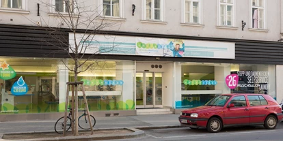 Monteurwohnung - Küche: eigene Küche - Wien-Stadt Zentral - Green und Clean Waschsalon - 2 min  zu Fuß entfernt -  Apartments für 1 oder 2 Personen