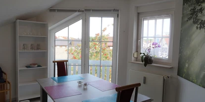 Monteurwohnung - Zimmertyp: Doppelzimmer - Schwarzach bei Nabburg - Essbereich der Monteurwohnung - Gemütliche Wohnung 85qm² zu Vermieten