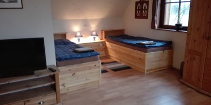 Monteurwohnung - Zimmertyp: Doppelzimmer - Brandenburg - Schlafecke in Zimmer 4 - Pension Feldblick