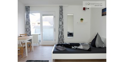 Monteurwohnung - Zimmertyp: Doppelzimmer - PLZ 49143 (Deutschland) - Schlafbereich - Schicke Monteurswohnungen in ruhiger Lage