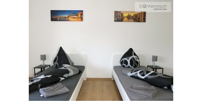 Monteurwohnung - Zimmertyp: Doppelzimmer - Versmold - Schlafbereich - Schicke Monteurswohnungen in ruhiger Lage