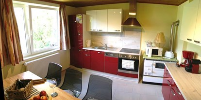 Monteurwohnung - Burgfried (Lassing) - Küche voll ausgestattet im Ferienhaus Mountain View in Spital am Pyhrn - Ferienwohnung Mountain View 1