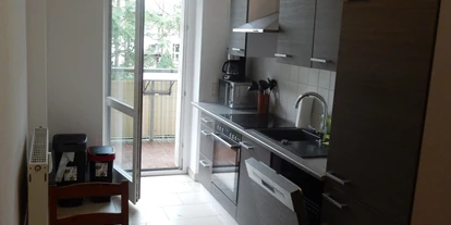 Monteurwohnung - Hund erlaubt - Zwochau - Küche - Zentrale 2 Zimmer EG Wohnung mit Balkon