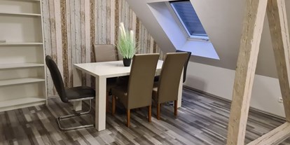 Monteurwohnung - Zimmertyp: Doppelzimmer - Gemütlicher Essbereich - Übernachten im Herzen des Ruhrpotts 
