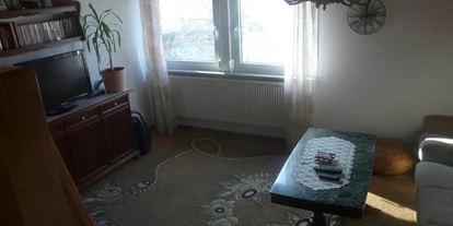Monteurwohnung - Zimmertyp: Mehrbettzimmer - Herdwangen-Schönach - Wohnzimmer - Ferienwohnung SEElenfrieden