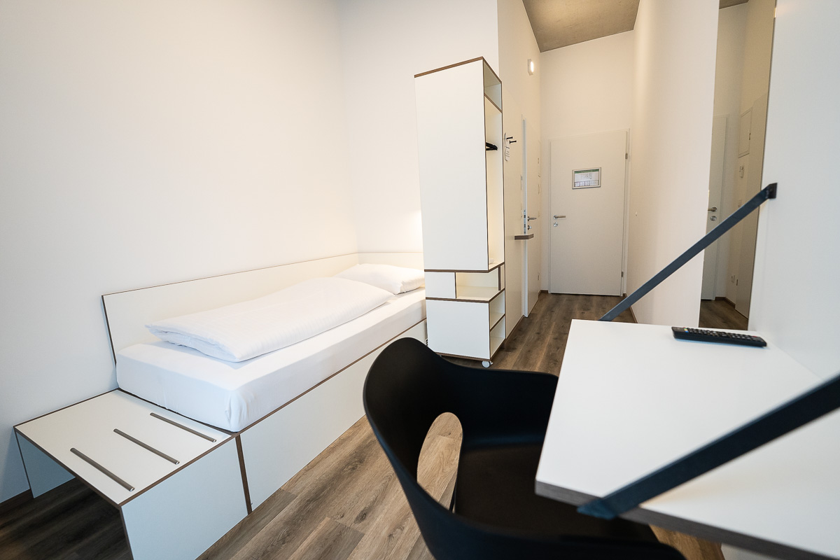 Monteurzimmer - Motel Schlafraum