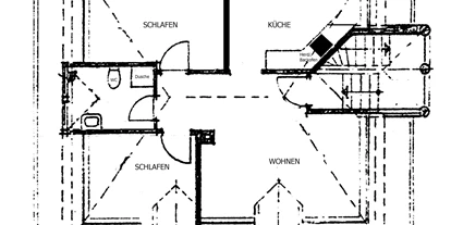 Monteurwohnung - Zimmertyp: Mehrbettzimmer - FEWO Riegel 2xSchlafzimmer, 4 Betten+