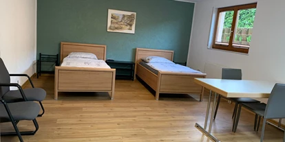 Monteurwohnung - Zimmertyp: Doppelzimmer - PLZ 64560 (Deutschland) - Schlafbereich - Monteurzimmer Werner