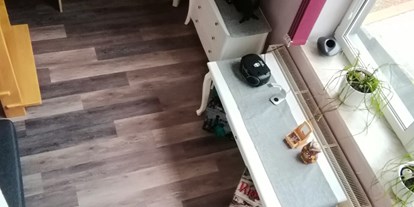 Monteurwohnung - Zimmertyp: Einzelzimmer - Niedersachswerfen - 1. Schlafzimmer, Ansicht aus der Maisonette - Haus Maisonette am Harz, Thüringen, Deutschland