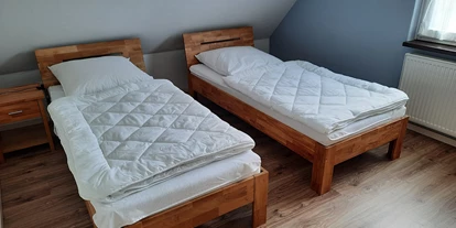 Monteurwohnung - Bettwäsche: Bettwäsche inklusive - Schlafzimmer 2 - Ferienwohnung Persuhn
