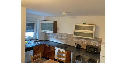 Monteurwohnung - Zimmertyp: Doppelzimmer - Eppelsheim - Wohnküche mit Spülmaschine - Monteurzimmer Worms