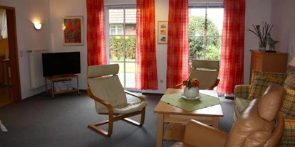 Monteurwohnung - Zimmertyp: Doppelzimmer - Schortens - Wohnzimmer in Wohnung 3 - Ferienwohnungen Südhoff