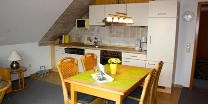 Monteurwohnung - Zimmertyp: Doppelzimmer - Nordseeküste - Wohnküche in Wohnung 2 - Ferienwohnungen Südhoff