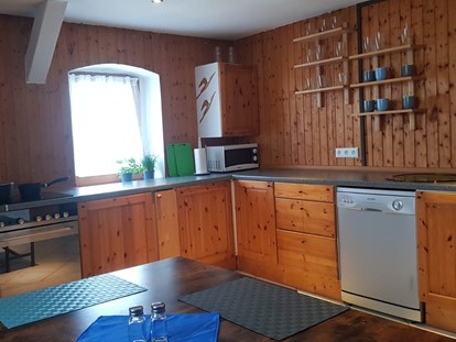Monteurwohnung - Waschmaschine - Zwickau Wilkau-Haßlau - Küche - Blue Home nähe Zwickau