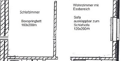 Monteurwohnung - Zimmertyp: Doppelzimmer - Faßberg - Ferienapartment Weber