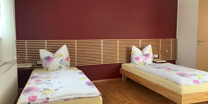 Monteurwohnung - Balkon - Lauchheim Unterkochen - Schlafzimmer für 2 Personen - Haag Ferienwohnungen