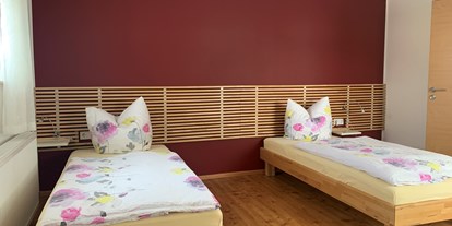 Monteurwohnung - Kaffeemaschine - Lauchheim Ellwangen - Schlafzimmer für 2 Personen - Haag Ferienwohnungen