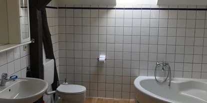 Monteurwohnung - Badezimmer: Gemeinschaftsbad - Nordkirchen - Gästehaus Mersch