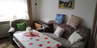 Monteurwohnung - Zimmertyp: Doppelzimmer - Heringen (Werra) - Wohnzimmer 1 - Ferienhaus Brand