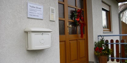 Monteurwohnung - Küche: eigene Küche - PLZ 37293 (Deutschland) - Eingang - Nadine Brand Ferienhaus Bebra II