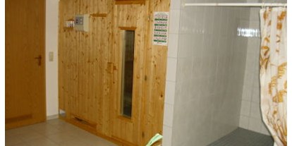 Monteurwohnung - Zimmertyp: Doppelzimmer - Nentershausen (Hersfeld-Rotenburg) - Sauna, Wellness - Nadine Brand Ferienhaus Bebra II