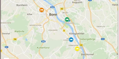 Monteurwohnung - Bettwäsche: Bettwäsche inklusive - Dattenberg - Bonn-Karte - Bonn - Günstige Monteurzimmer /Monteurwohnung Gästezimmer