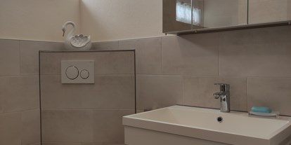 Monteurwohnung - Badezimmer: eigenes Bad - Bad Dürrheim Hochemmingen - Toilette - Ruhiges Ein-Mannzimmer
