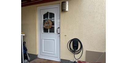 Monteurwohnung - Waschmaschine - Hohengöhren - Eingang zur Wohnung  - Ferienwohnung Käthchen 