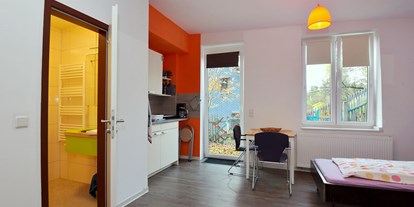 Monteurwohnung - Badezimmer: eigenes Bad - Utendorf - Monteurunterkunft Appartments Uli