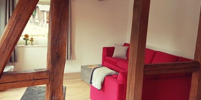Monteurwohnung - Zimmertyp: Doppelzimmer - Nieheim - Wohn/ Esszimmer - Ferienwohnung Trompeter