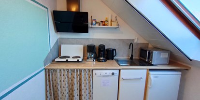 Monteurwohnung - Zimmertyp: Doppelzimmer - Duisburg Röttgersbach - Küchenzeile - Auszeit im Grünen