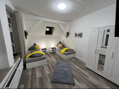 Monteurwohnung - Bettwäsche: Bettwäsche inklusive - Moderne Wohnungen für 2-6 Pers mit schnellem Internet