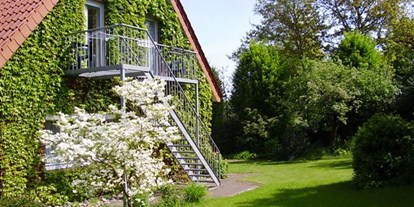 Monteurwohnung - Kühlschrank - Saterland - Monteurwohnung Eingang - Surwolds Wald monteurzimmer umgebung Papenburg max 4 Personen