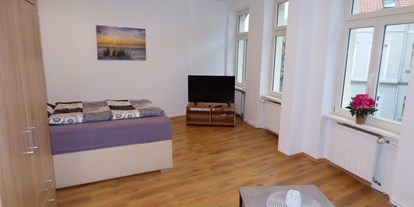 Monteurwohnung - Zimmertyp: Einzelzimmer - Barneberg - Wohn-Schlaf-bereich 1.OG - Modernisierte Appartements
