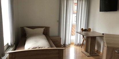 Monteurwohnung - Einzelbetten - Möckmühl Züttlingen - Zimmer am Neckar