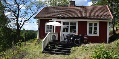 Monteurwohnung - Küche: eigene Küche - Kalmar - Landhaus am See VIMMERBY - Vetlanda, Südschweden, Panoramablick, Alleinlage, Boot, Motor, Fahrräder, Top-Komfort