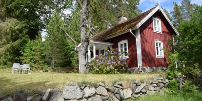 Monteurwohnung - WLAN - Südschweden - Landhaus am See VIMMERBY - Vetlanda, Südschweden, Panoramablick, Alleinlage, Boot, Motor, Fahrräder, Top-Komfort