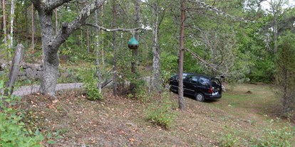 Monteurwohnung - Parkplatz: eigener Parkplatz vorhanden - Schweden - VIMMERBY - VÄSTERVIK gr. Landhaus am See, Alleinlage, Boot, Motor, Fahrräder