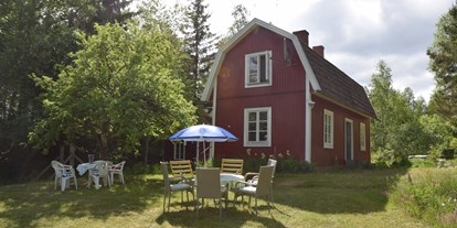 Monteurwohnung - Kühlschrank - Südschweden - Whirlpool-Seehaus mit Boot - VÄXJÖ - EMMABODA - Kalmar, Karlskrona