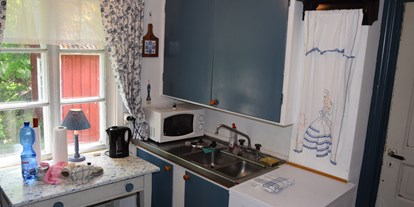 Monteurwohnung - Küche: eigene Küche - Kalmar - Whirlpool-Seehaus mit Boot - VÄXJÖ - EMMABODA - Kalmar, Karlskrona