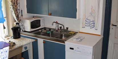 Monteurwohnung - Küche: eigene Küche - Kalmar - Whirlpool-Seehaus mit Boot - VÄXJÖ - EMMABODA - Kalmar, Karlskrona