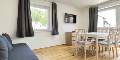 Monteurwohnung - Zimmertyp: Einzelzimmer - Kümmersbruck - Küche, Wohnbereich - Moderne Monteurwohnung mit Balkon (SAD154)