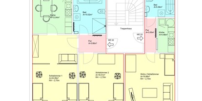 Monteurwohnung - Art der Unterkunft: Apartment - Leuben-Schleinitz - Monteurwohnung ausgestattet für bis zu 4 Arbeiter in Roßwein